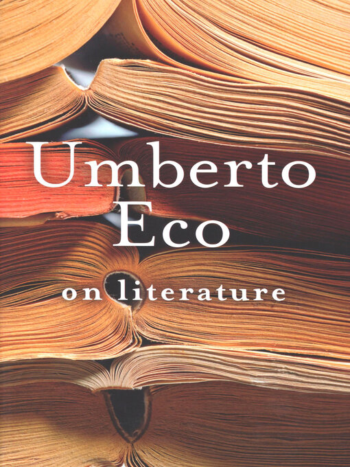 Title details for On Literature by Umberto Eco - Available